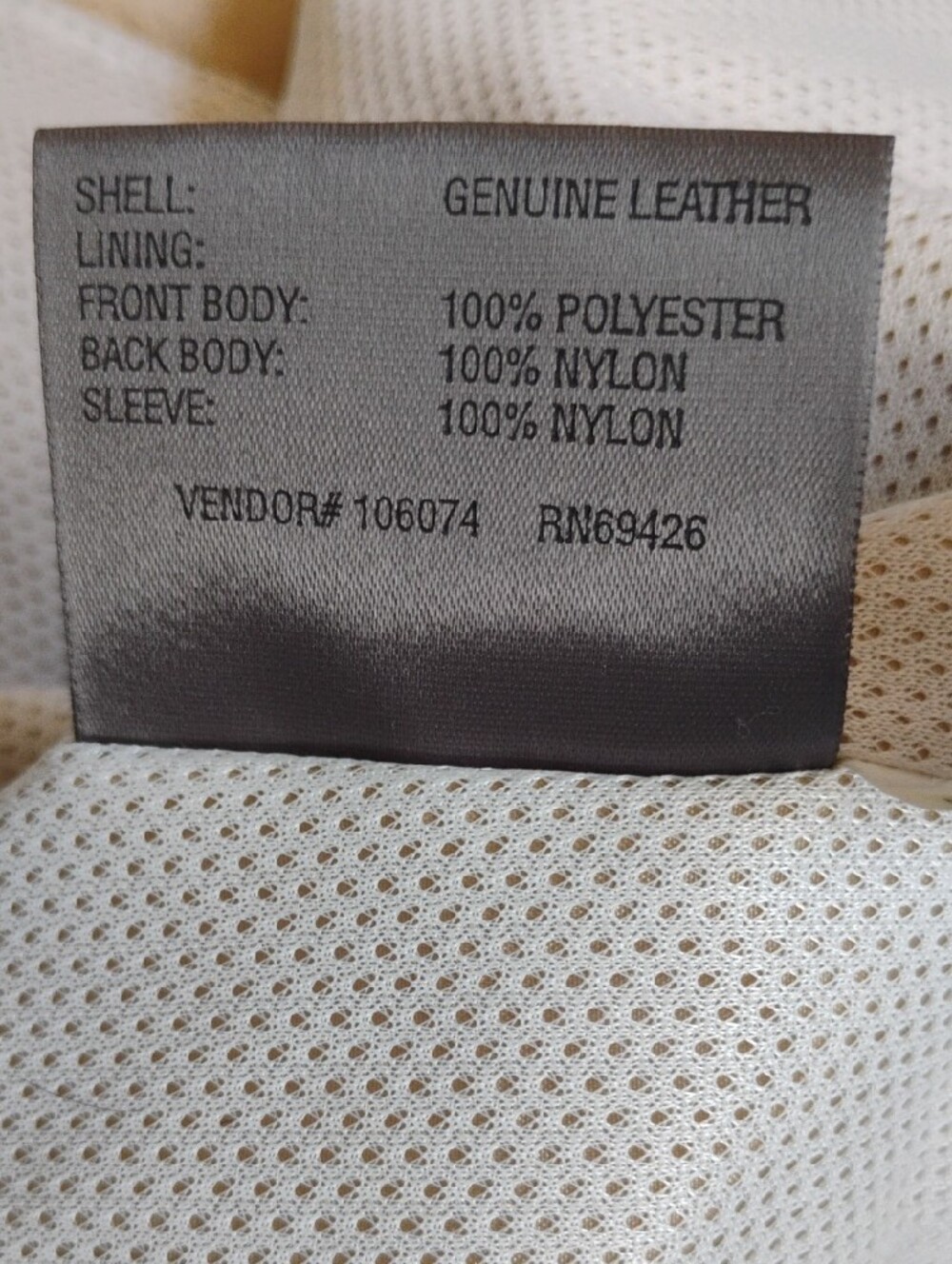 Wilsons Leather Beige Suede Zip Front Jacket - Picture 12 of 12